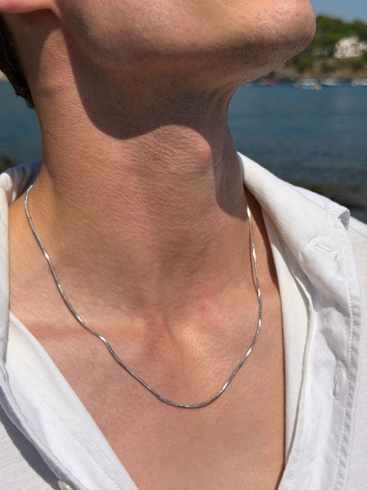 SQUARE CHAIN NECKLACE