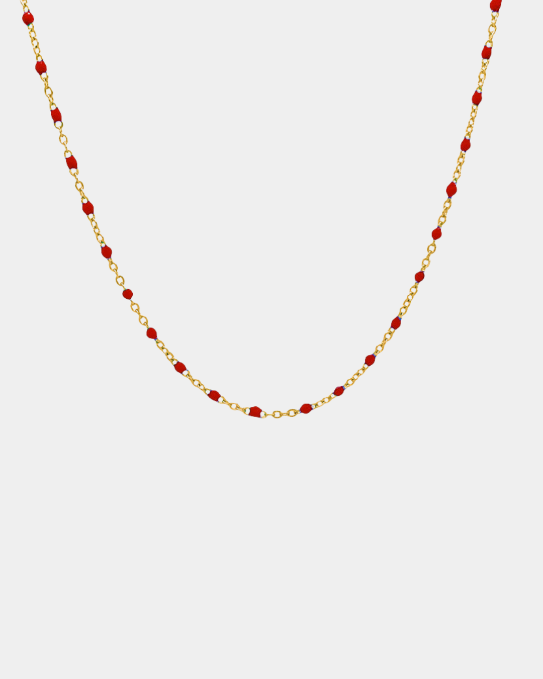 CORAL CHAIN NECKLACE