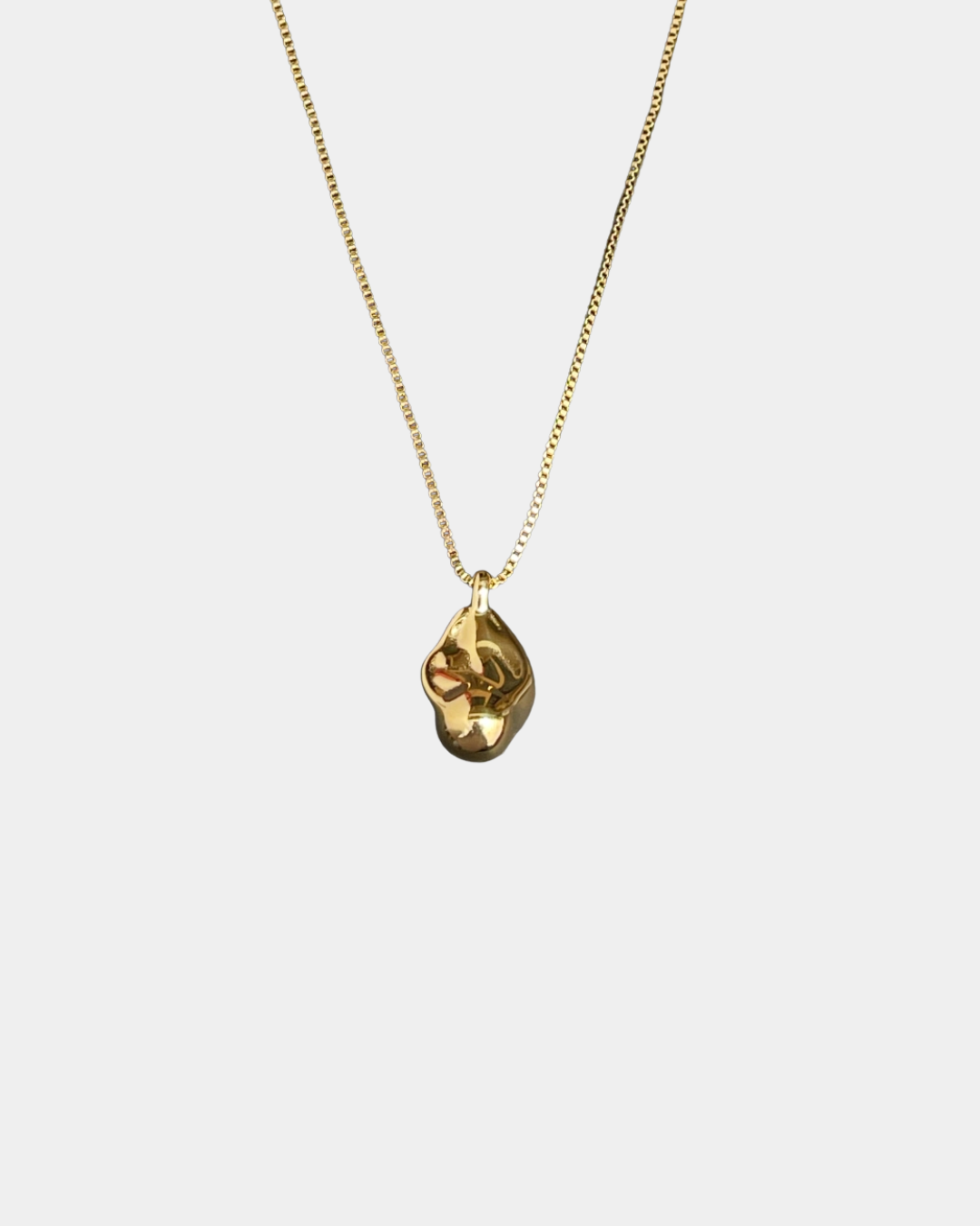 SUNSTONE CHAIN NECKLACE